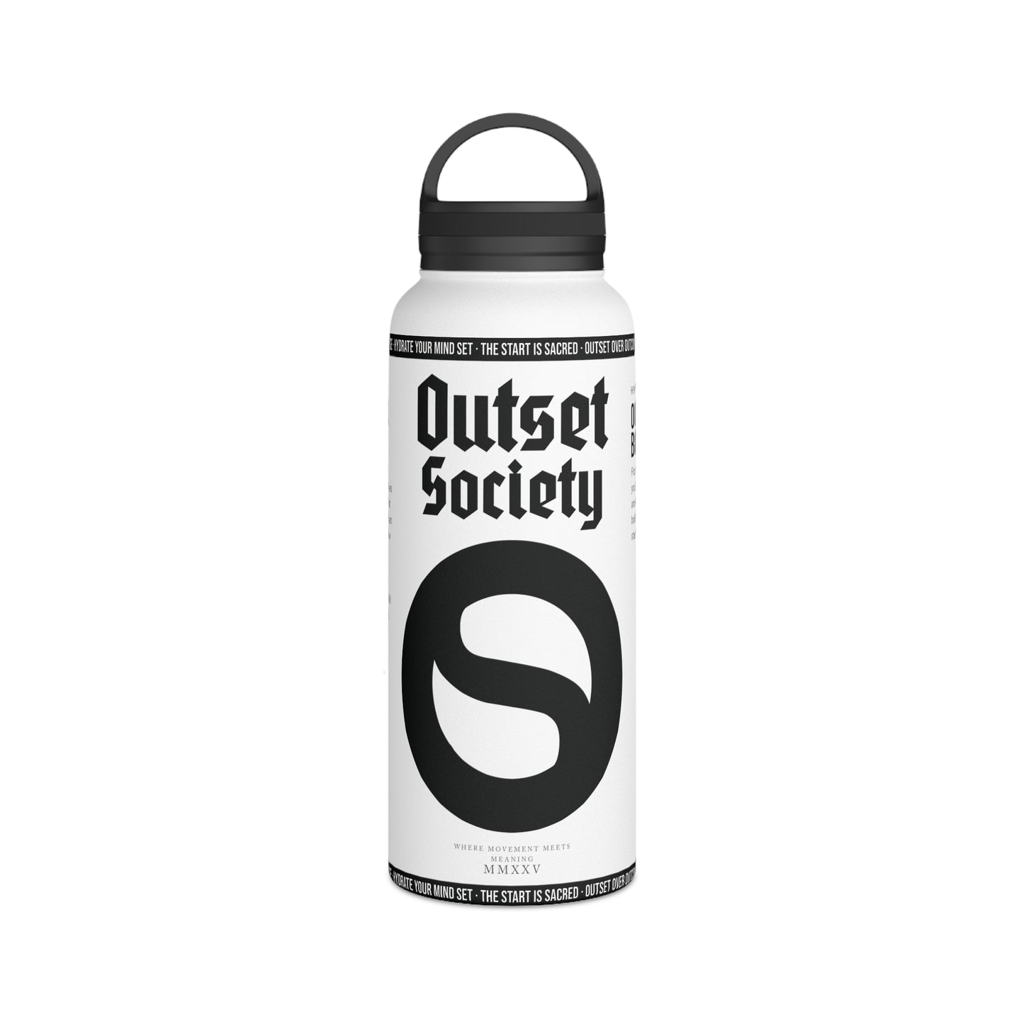 Outset Steel Bottle – INIT.001