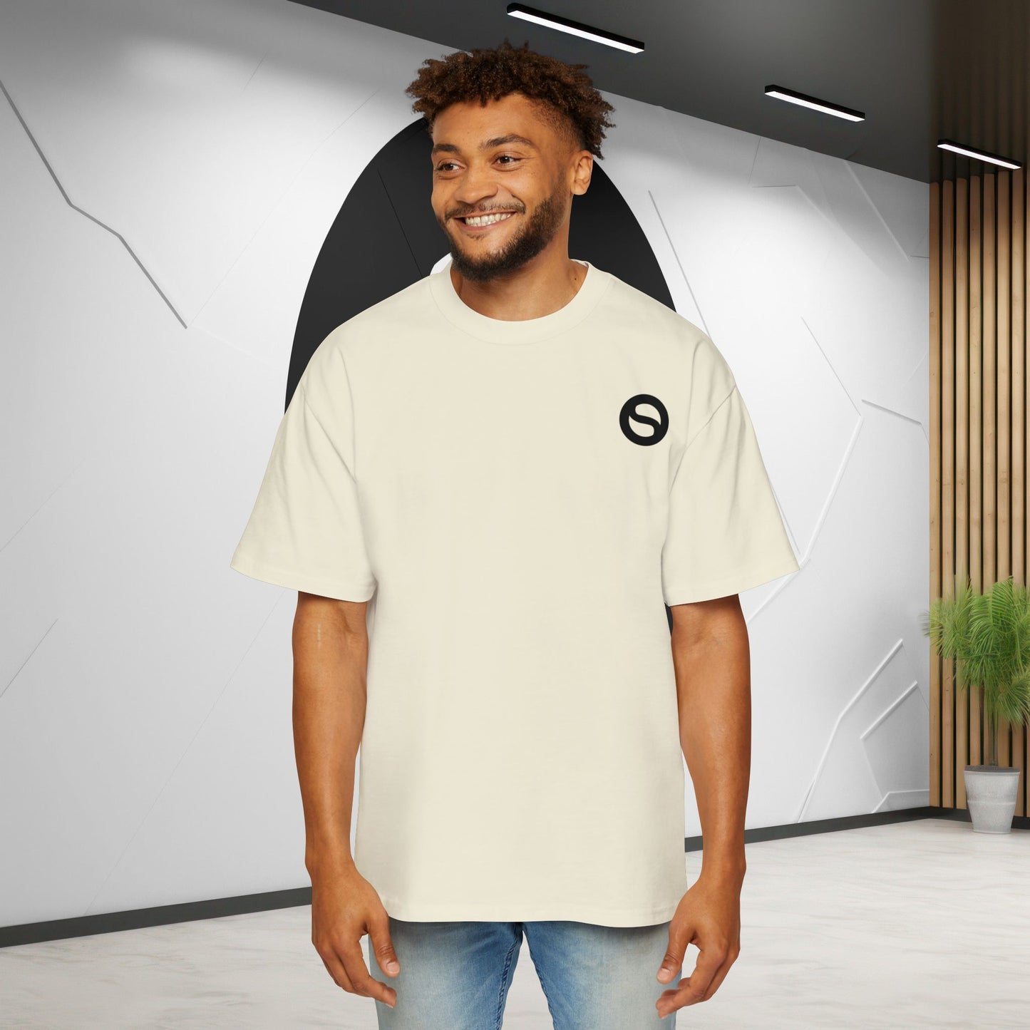 Outset Society Logo Heavyweight Oversized Tee