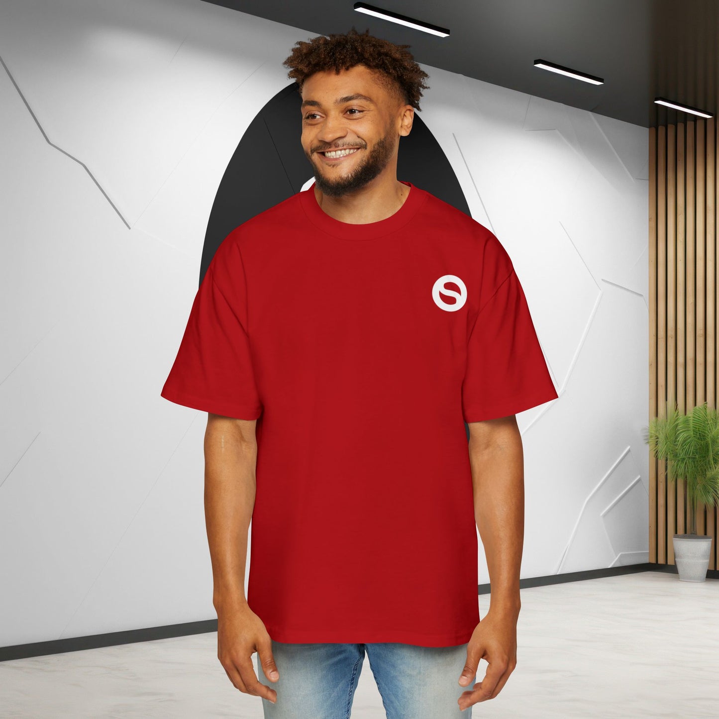 Outset Society Logo Heavyweight Oversized Tee