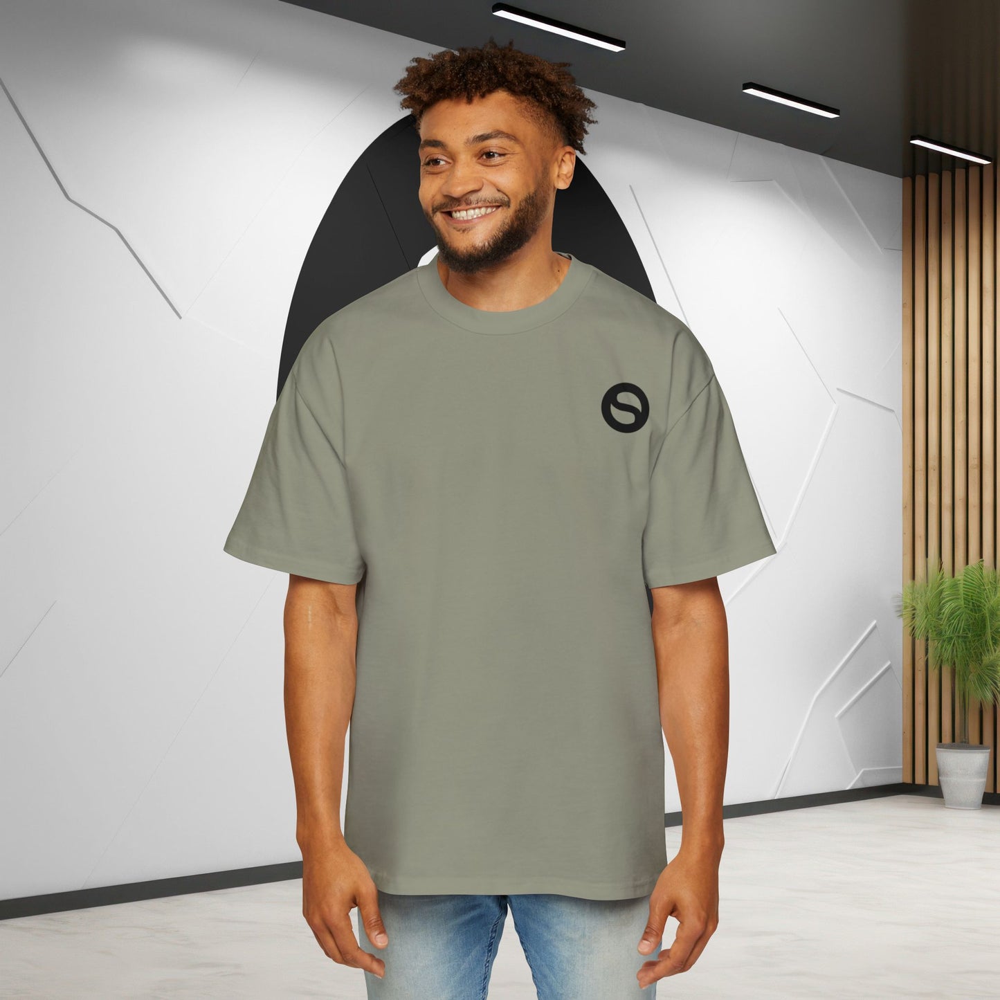 Outset Society Logo Heavyweight Oversized Tee
