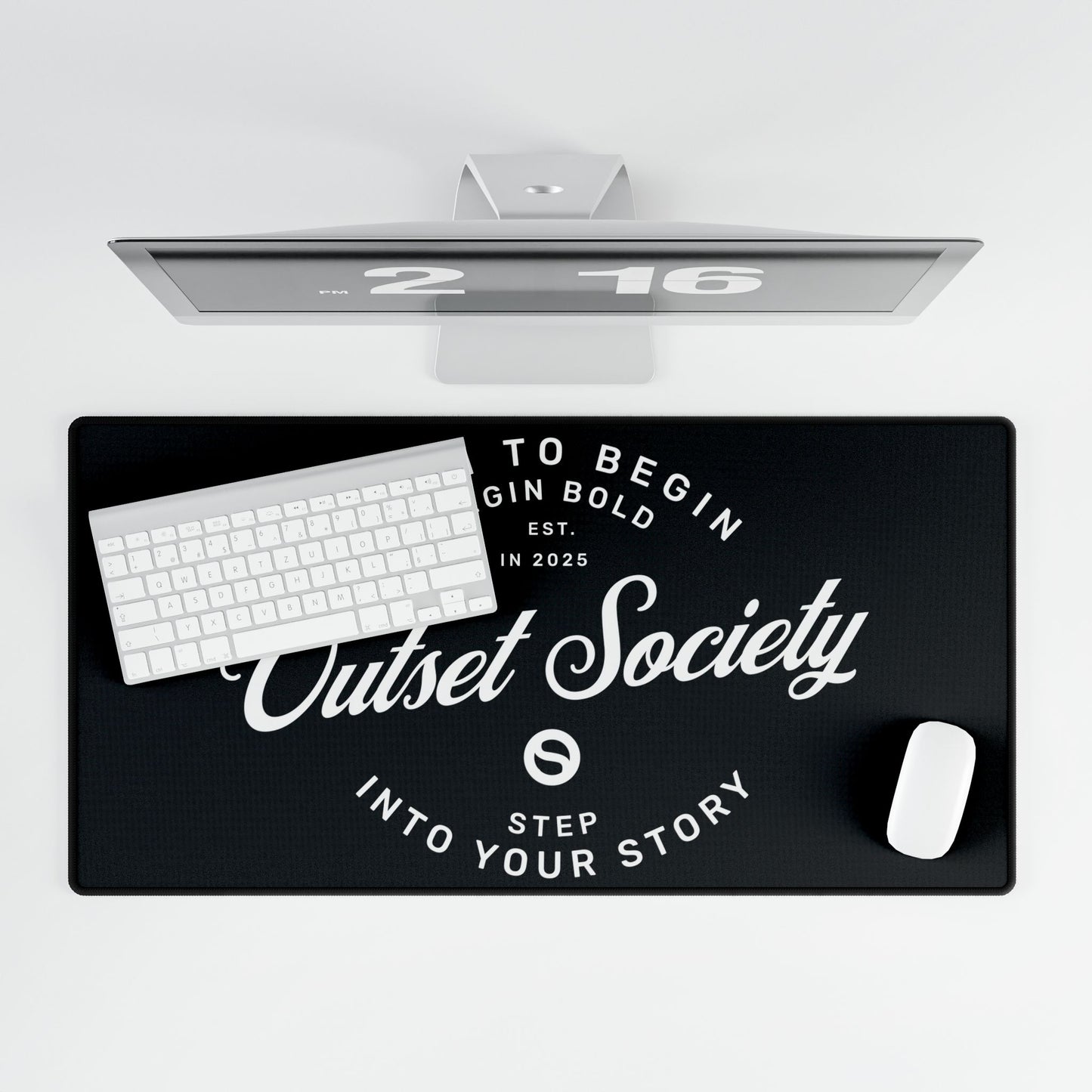 Stylish Desk Mats for a Motivational Workspace - Ergonomic, Unique, Customizable, Office Decor, Gift Idea