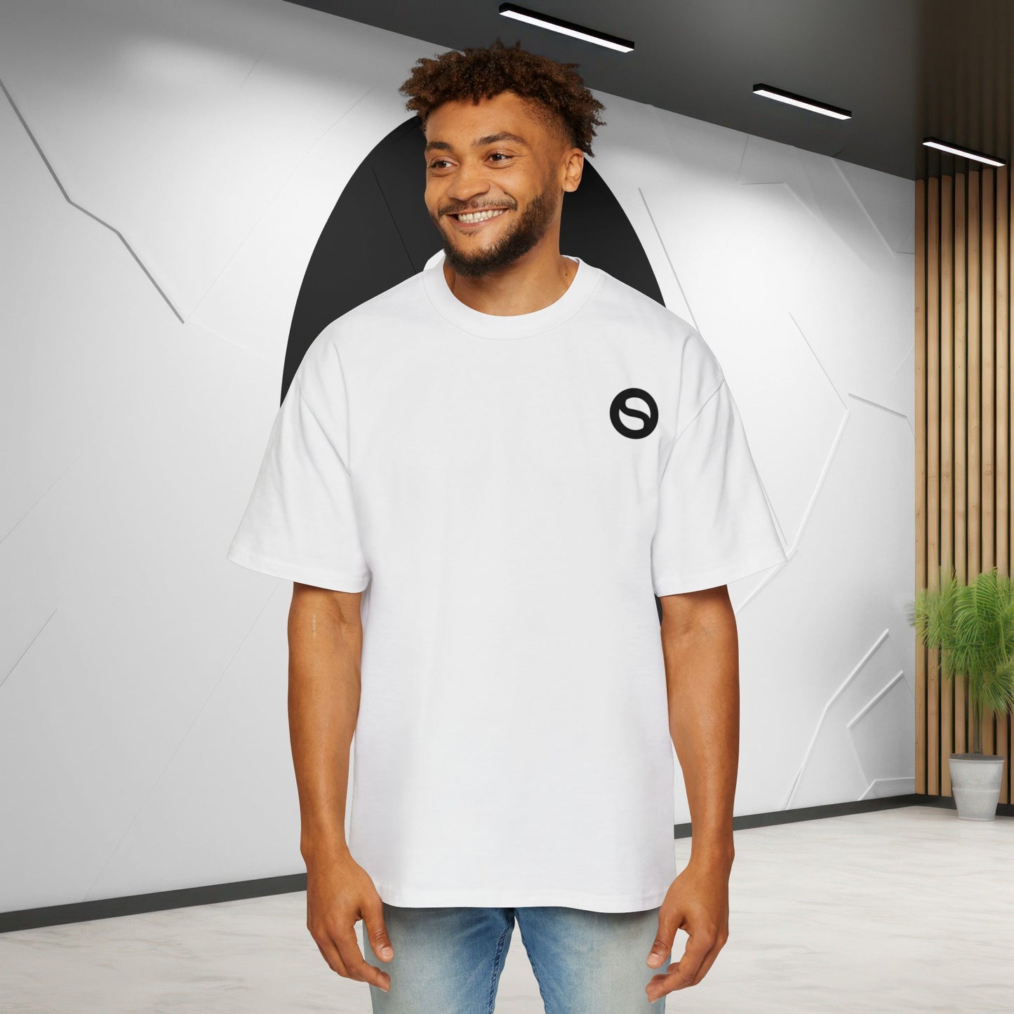 Outset Society Logo Heavyweight Oversized Tee