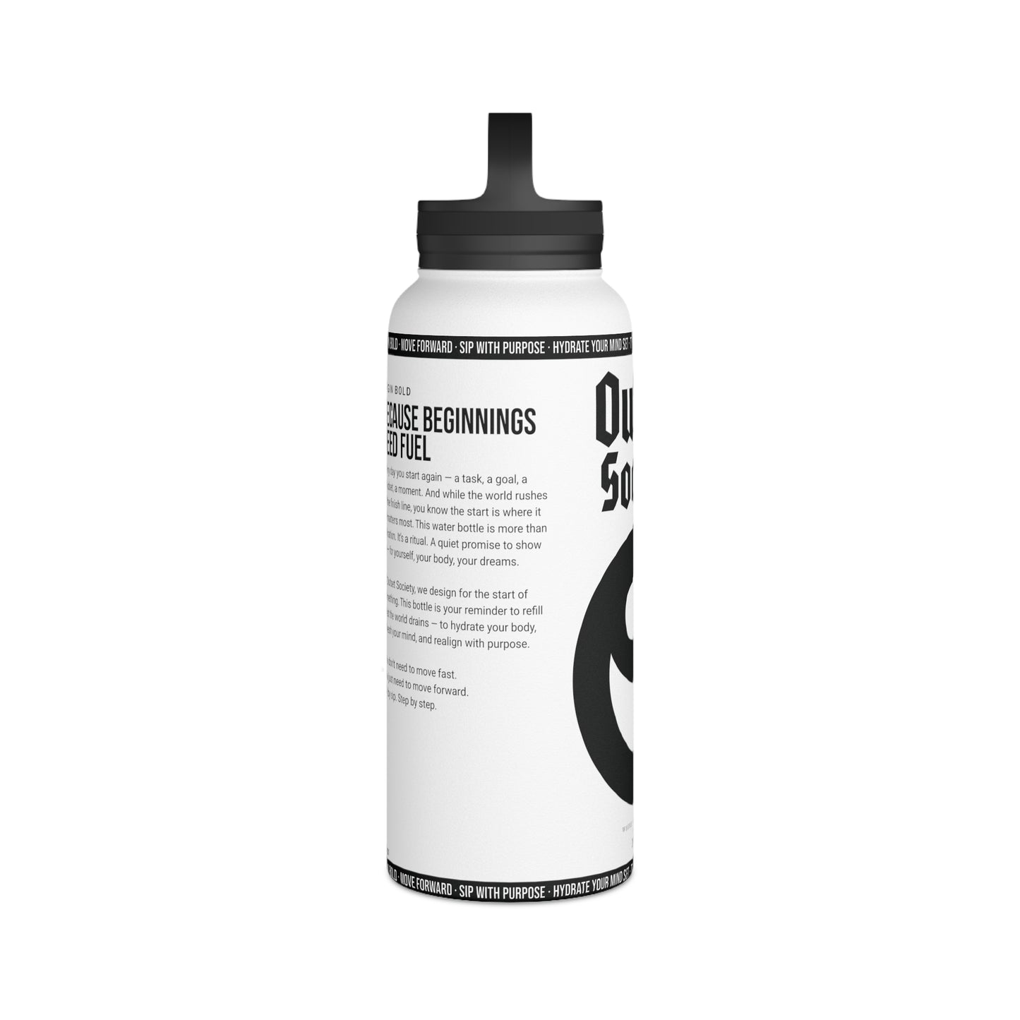 Outset Steel Bottle – INIT.001