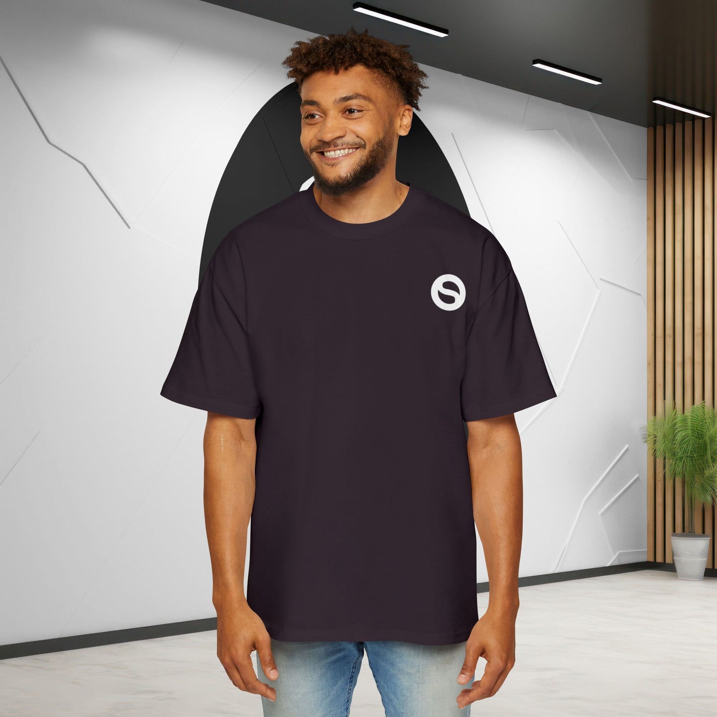 Outset Society Logo Heavyweight Oversized Tee