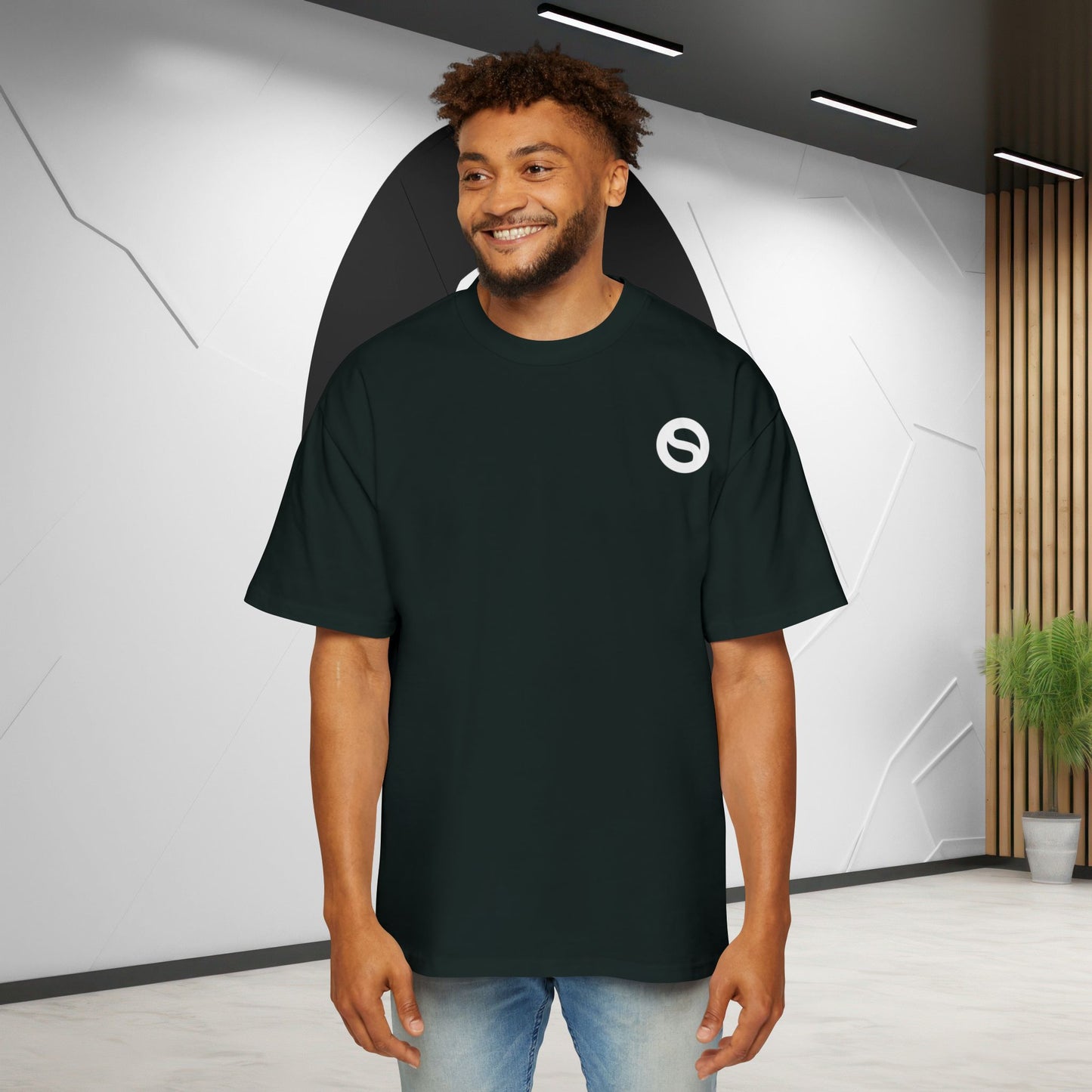 Outset Society Logo Heavyweight Oversized Tee