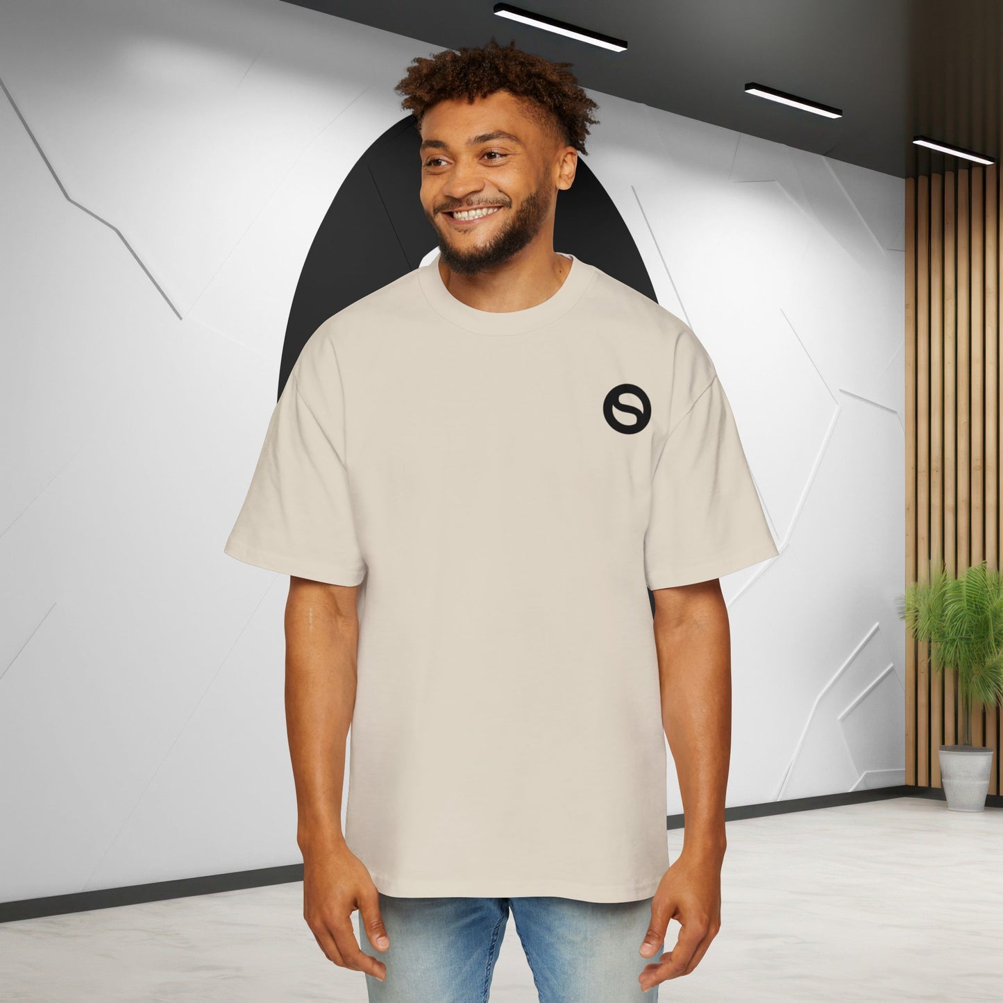Outset Society Logo Heavyweight Oversized Tee