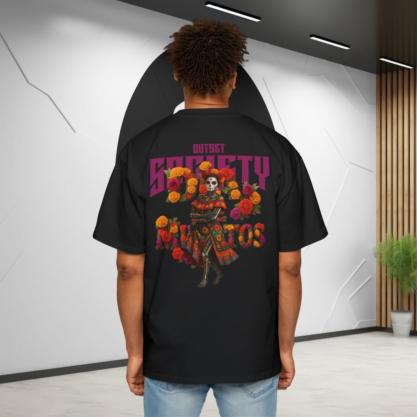 Día de Muertos Heavyweight Oversized Tee