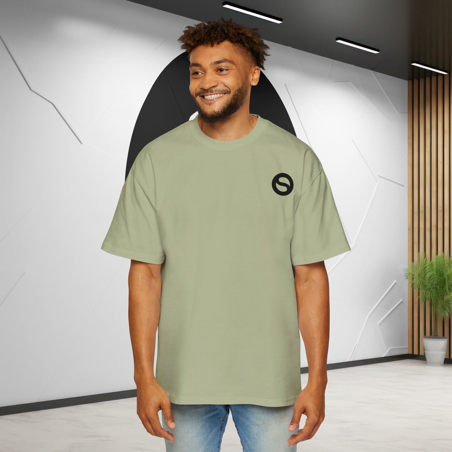 Outset Society Logo Heavyweight Oversized Tee