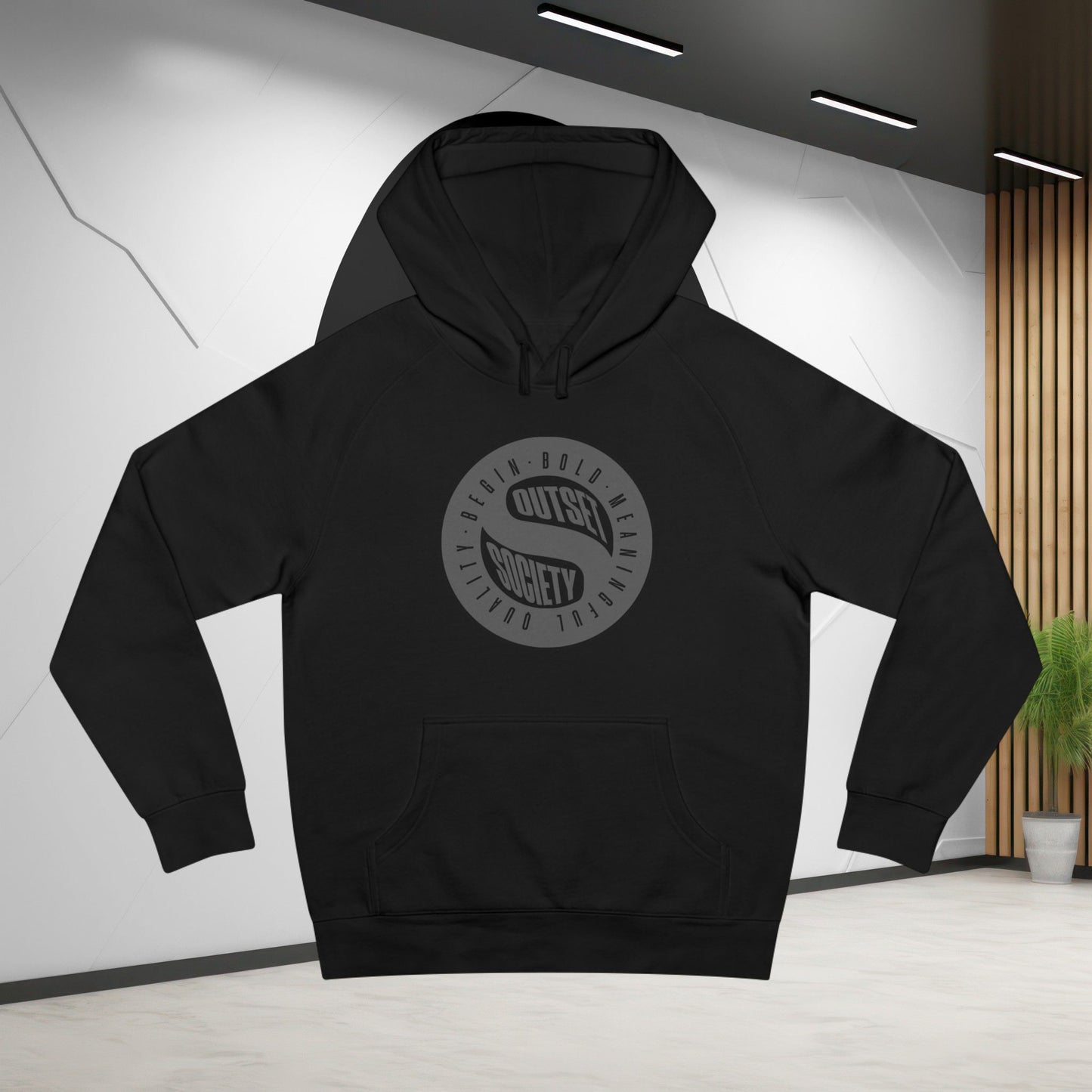 BEGIN BOLD. Unisex Casual Hoodie