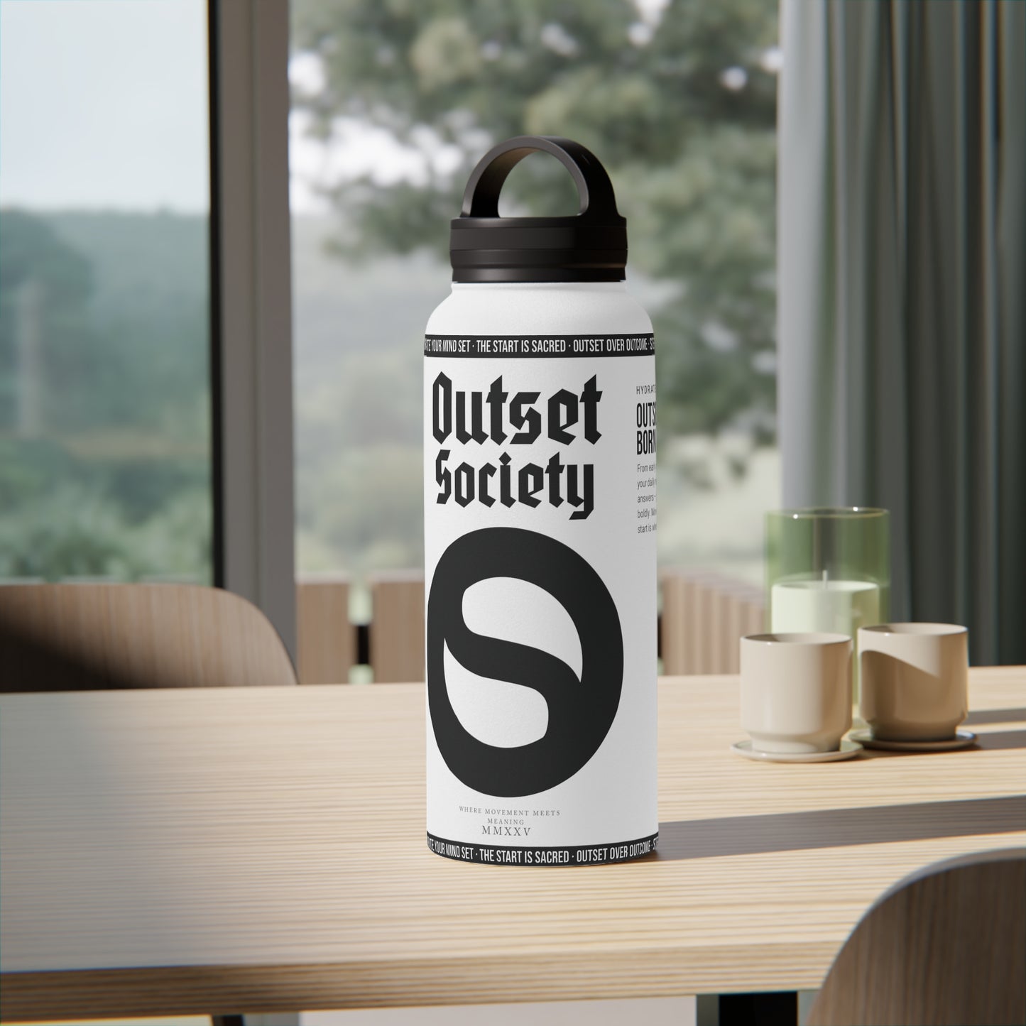 Outset Steel Bottle – INIT.001