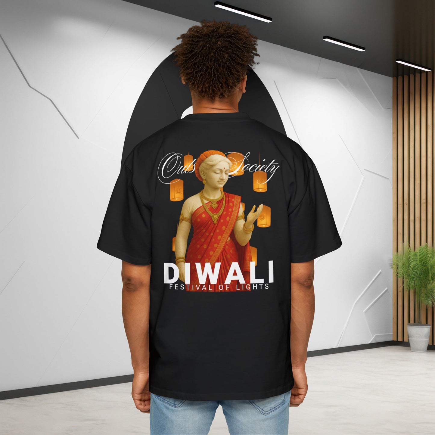 Diwali Tribute - Heavyweight Oversized Tee