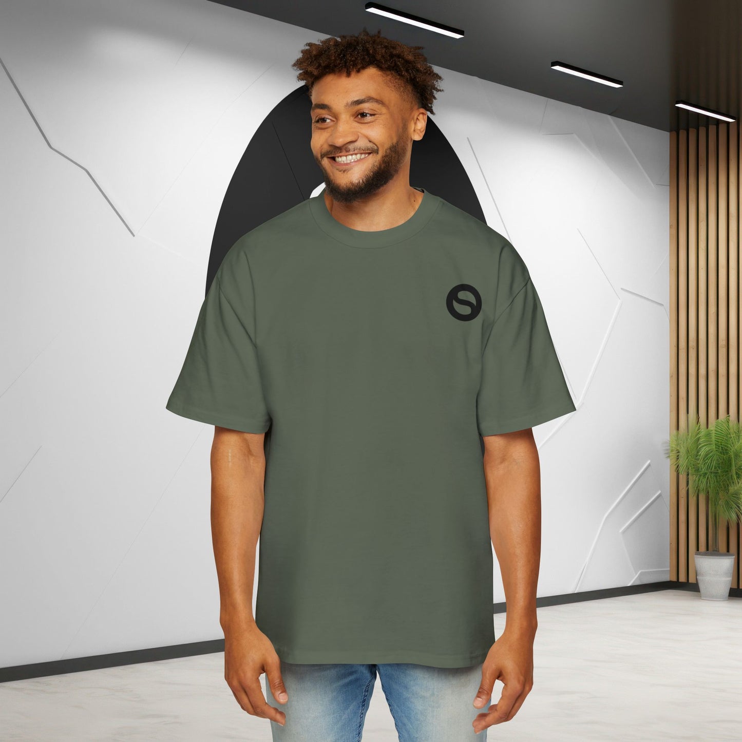 Outset Society Logo Heavyweight Oversized Tee