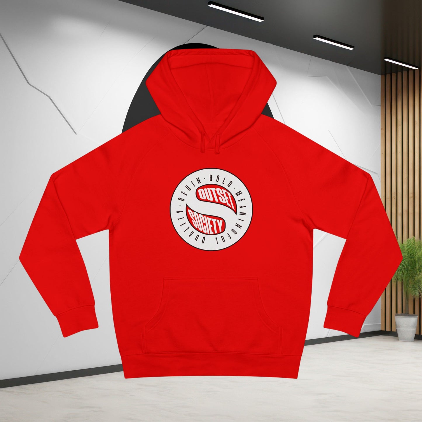 BEGIN BOLD. Unisex Casual Hoodie