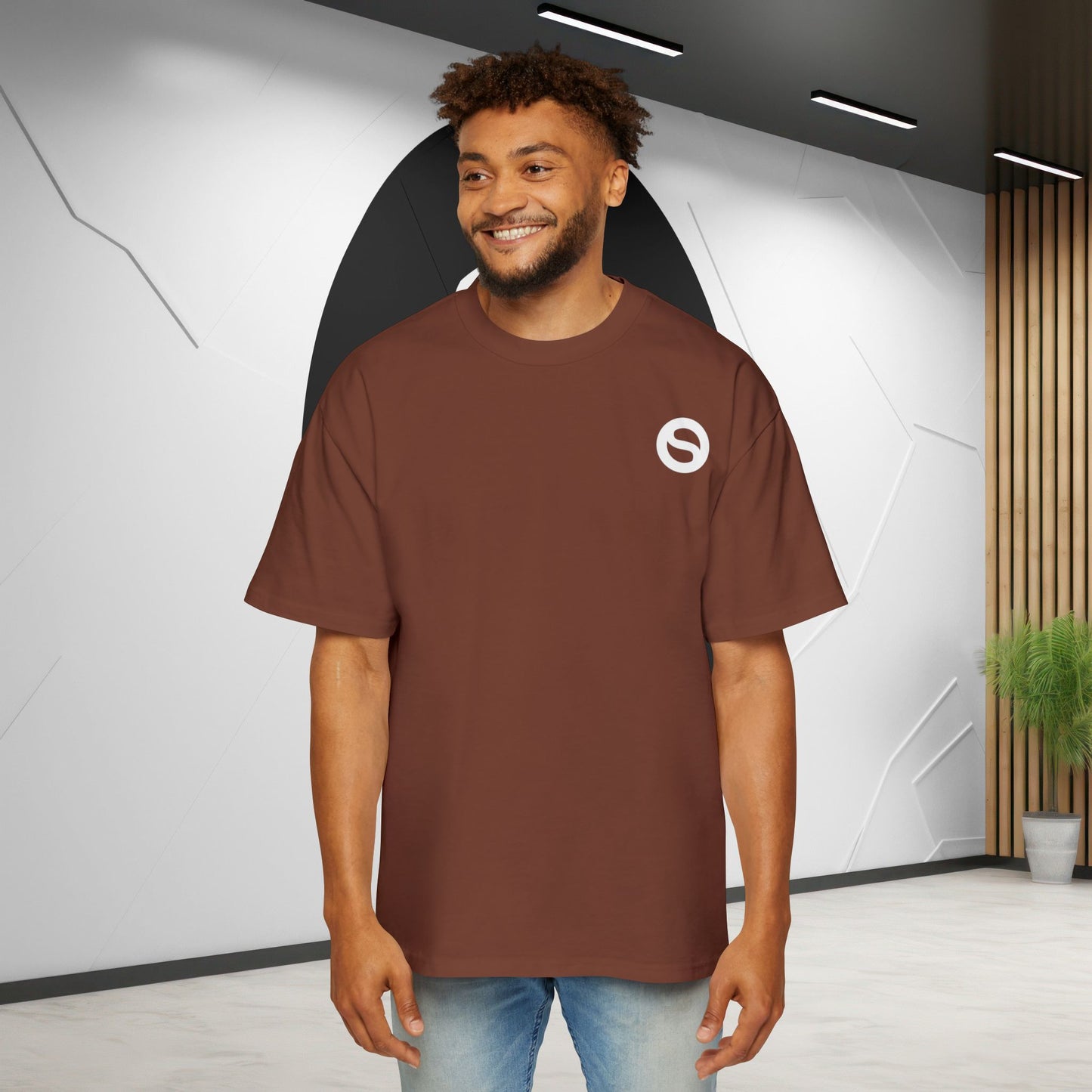 Outset Society Logo Heavyweight Oversized Tee