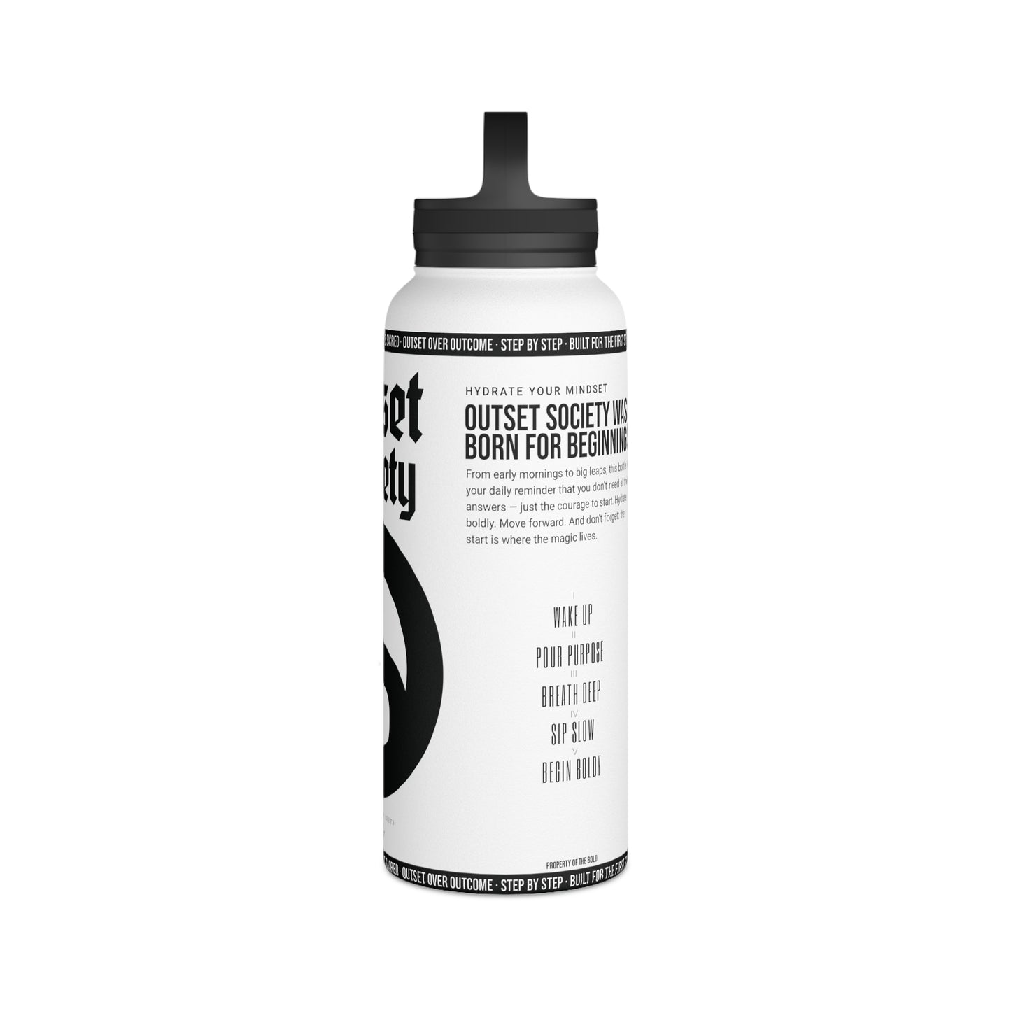Outset Steel Bottle – INIT.001