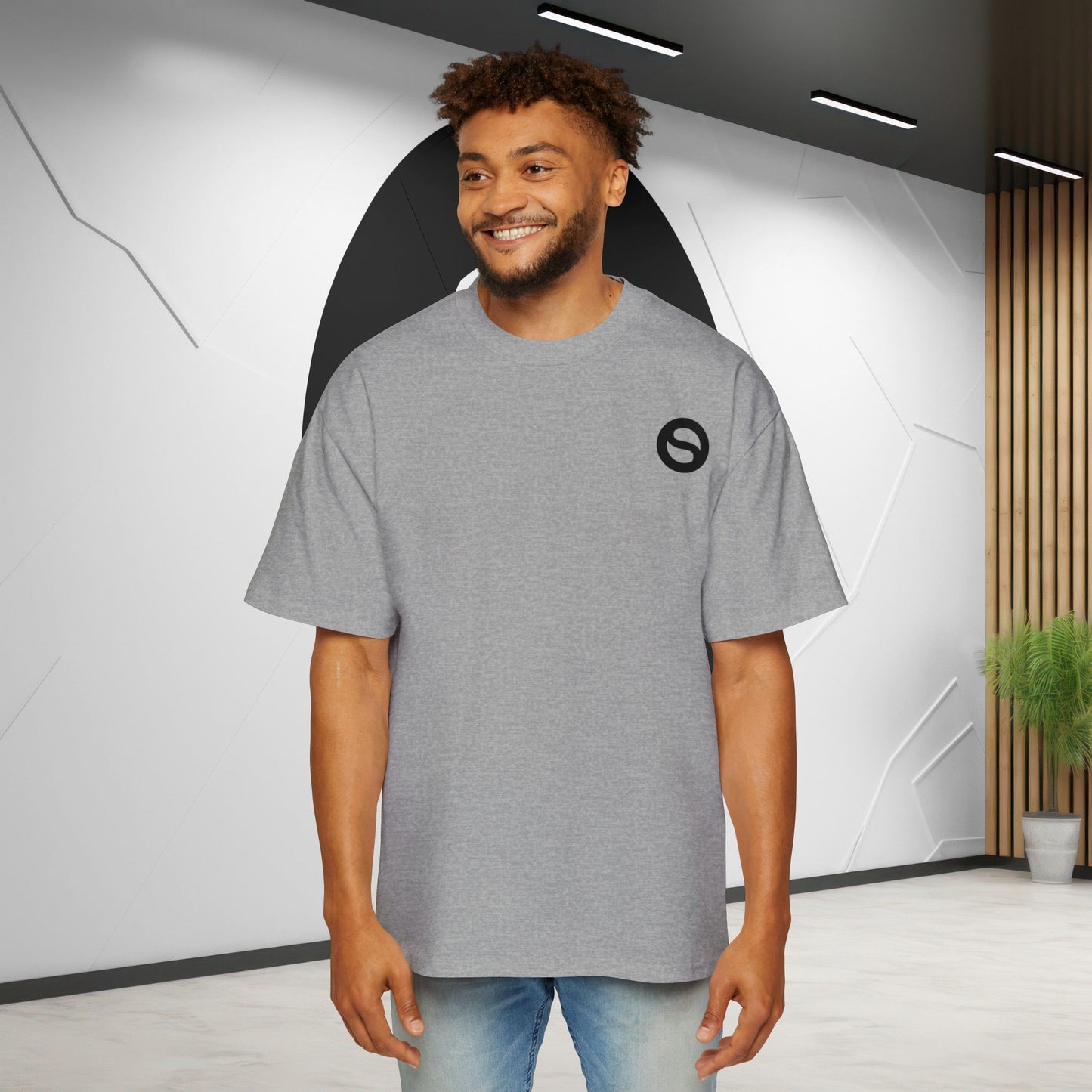 Outset Society Logo Heavyweight Oversized Tee