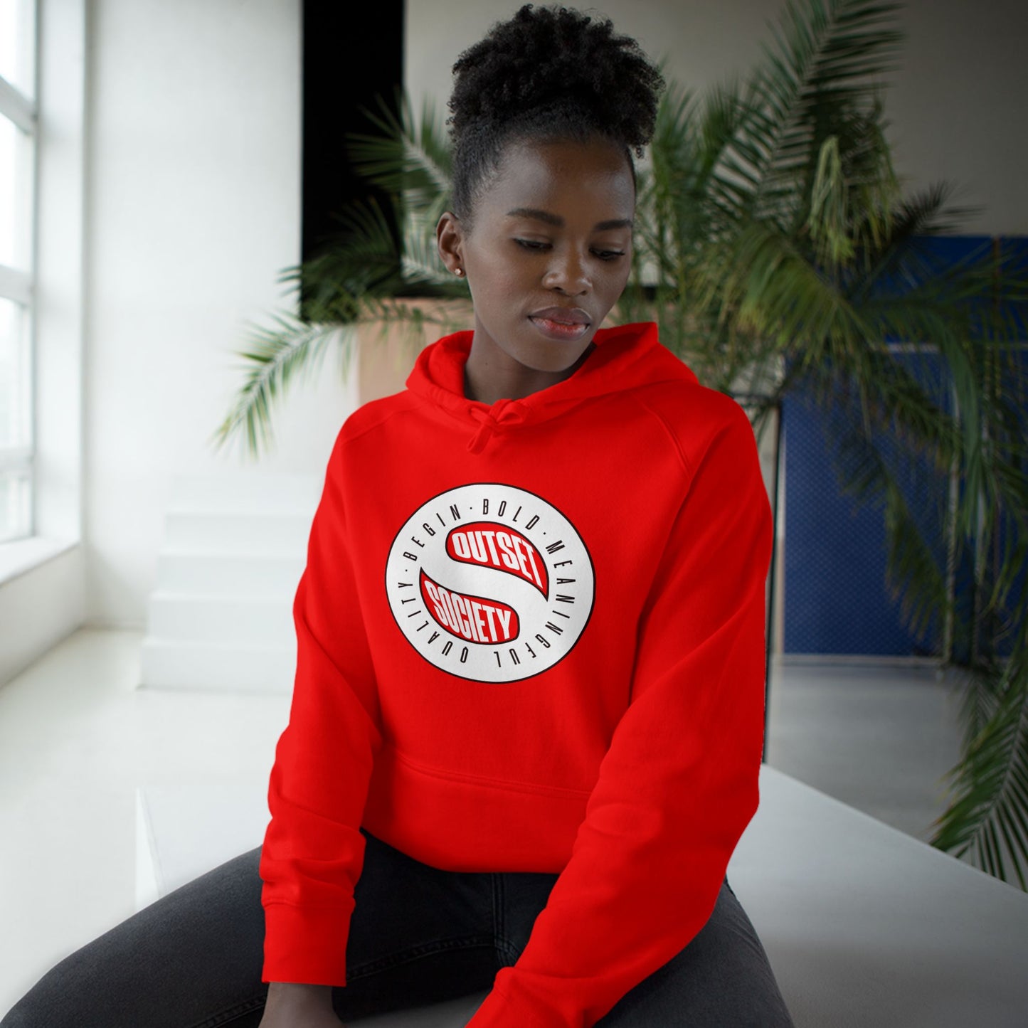 BEGIN BOLD. Unisex Casual Hoodie