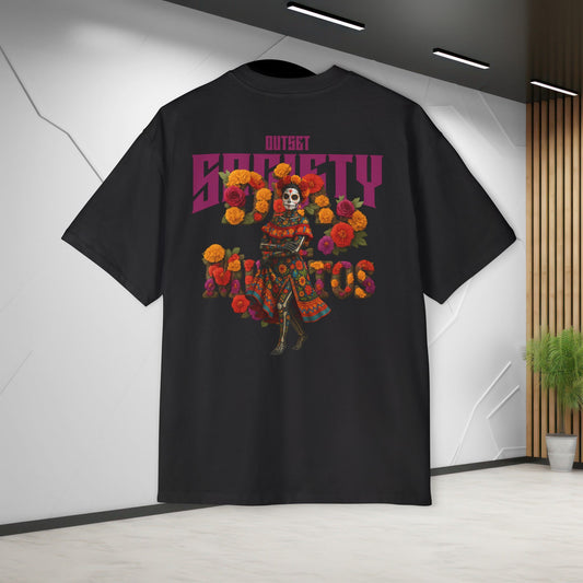 Día de Muertos Heavyweight Oversized Tee
